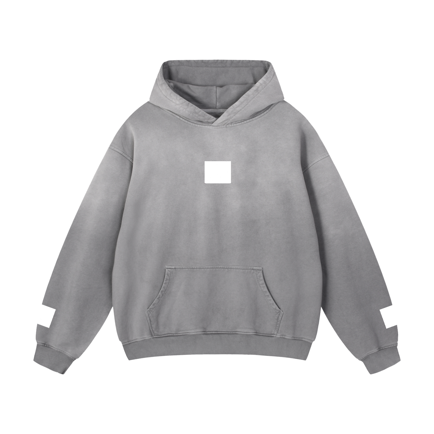 WiTEPACH Heavyweight Sunfade Oversized Hoodie