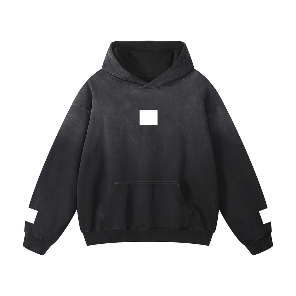 WiTEPACH Heavyweight Sunfade Oversized Hoodie
