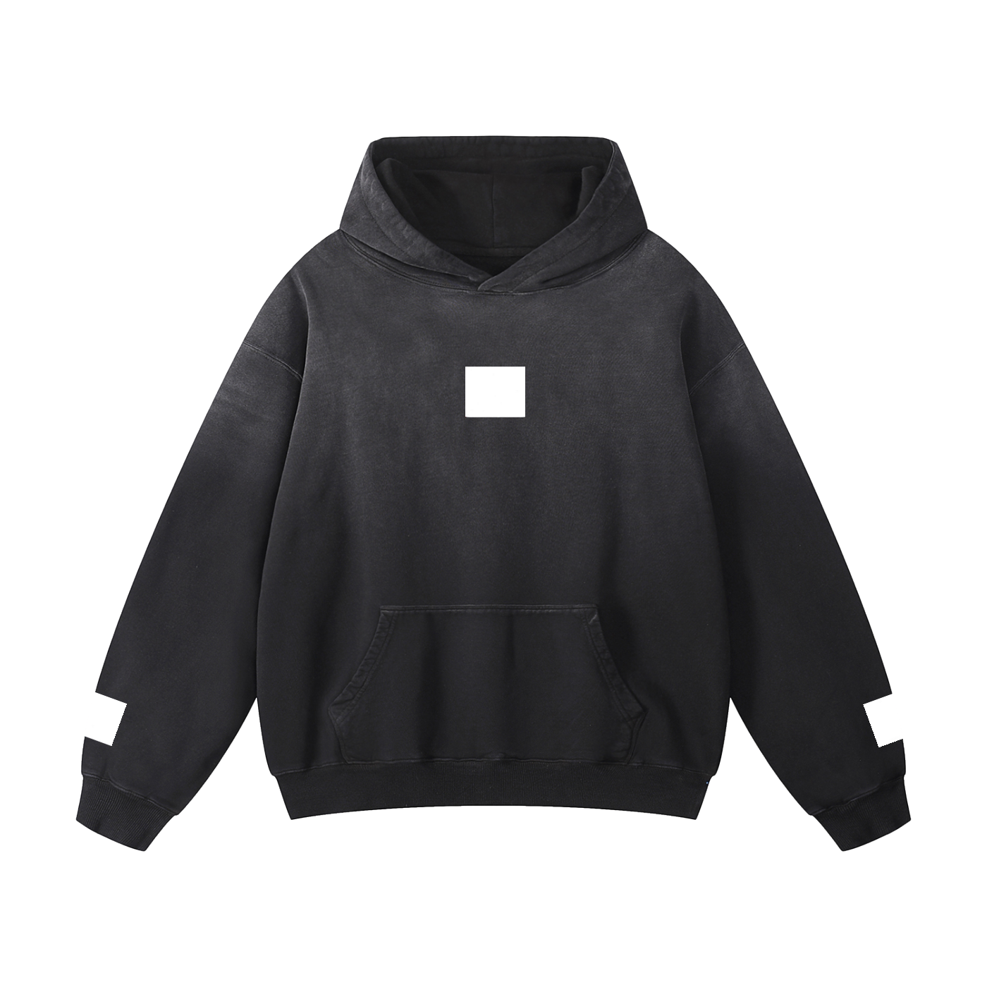 WiTEPACH Heavyweight Sunfade Oversized Hoodie