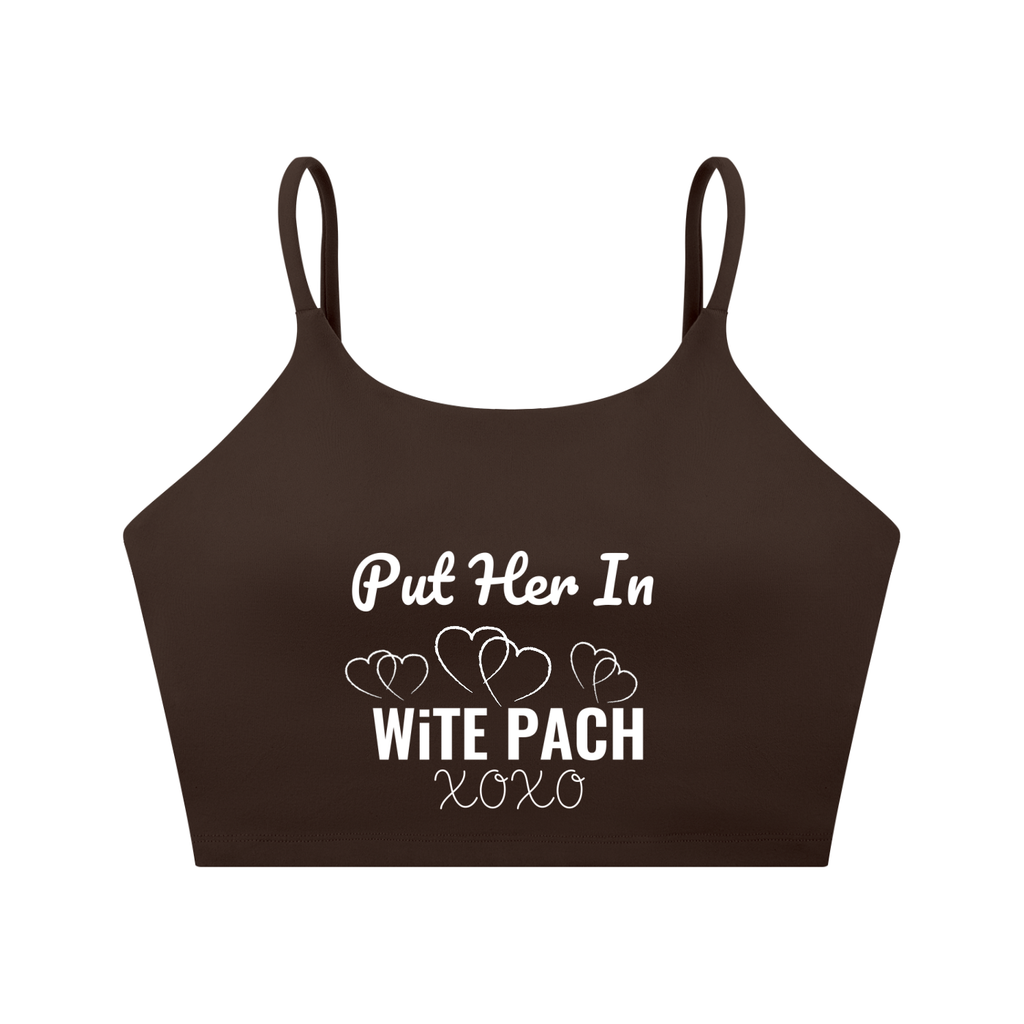 WiTE PACH wmns Spaghetti Strap Yoga Sports Bra