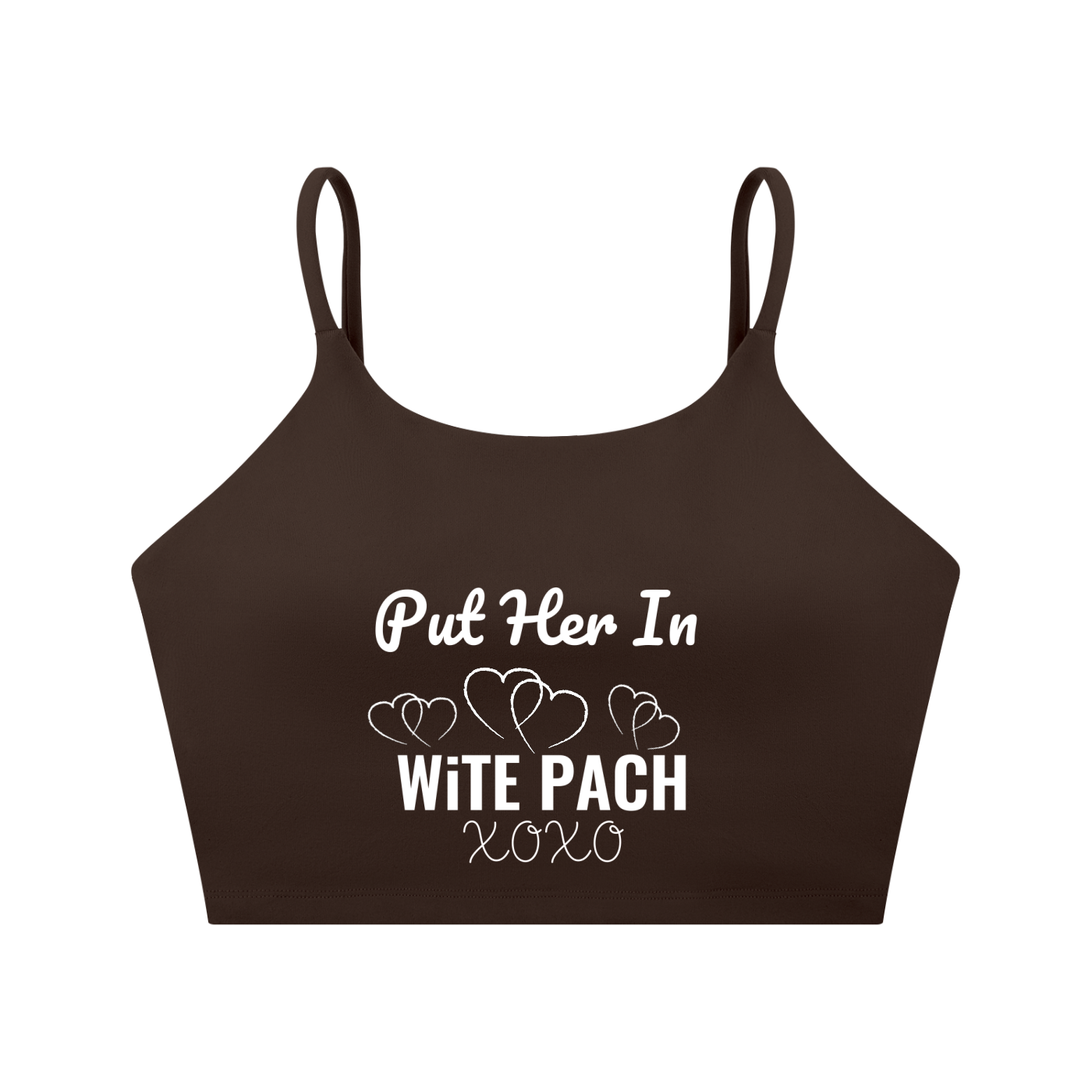 WiTE PACH wmns Spaghetti Strap Yoga Sports Bra