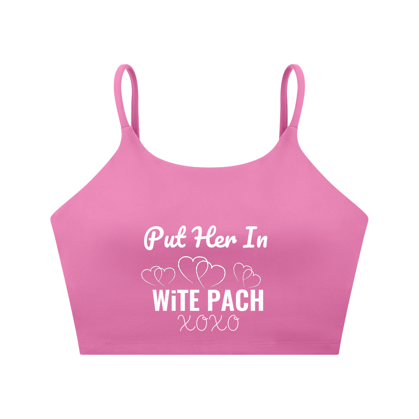 WiTE PACH wmns Spaghetti Strap Yoga Sports Bra