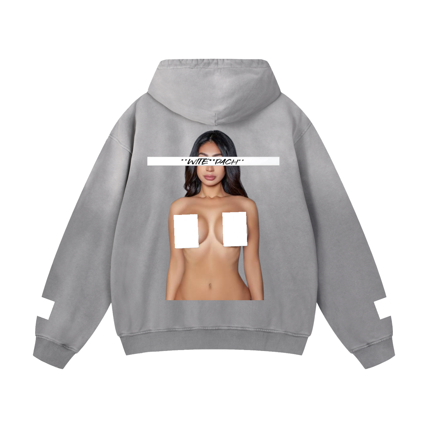 WiTEPACH Heavyweight Sunfade Oversized Hoodie