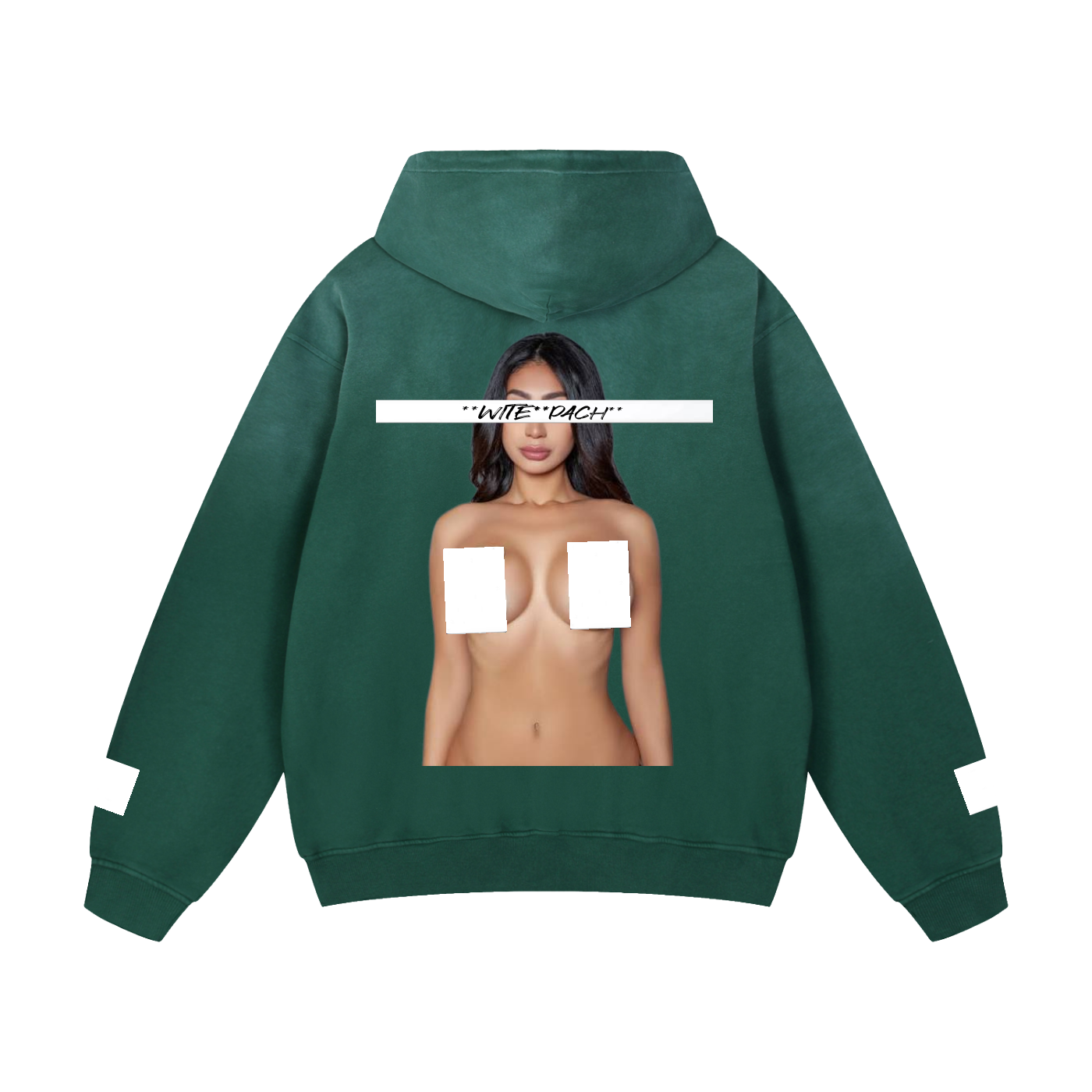 WiTEPACH Heavyweight Sunfade Oversized Hoodie