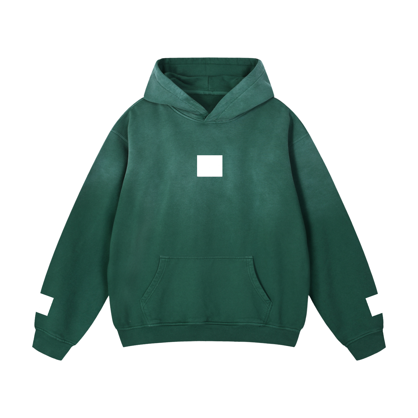 WiTEPACH Heavyweight Sunfade Oversized Hoodie