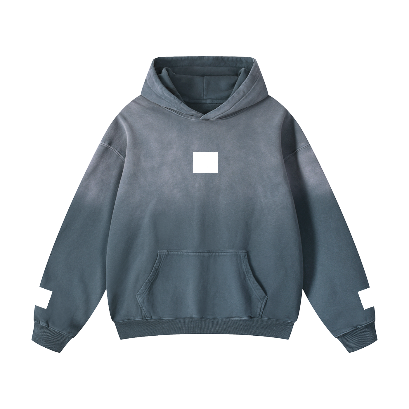 WiTEPACH Heavyweight Sunfade Oversized Hoodie