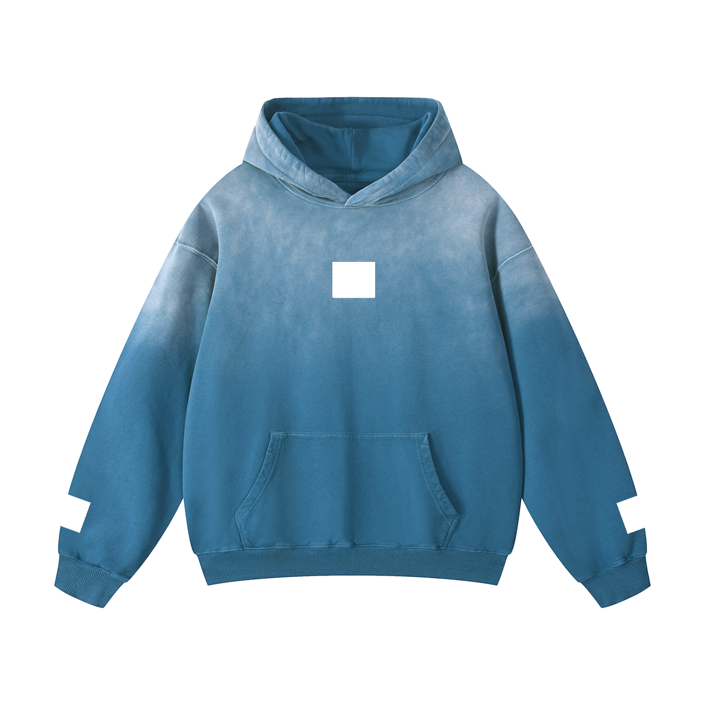 WiTEPACH Heavyweight Sunfade Oversized Hoodie